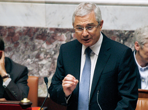 Premiere seance de la nouvelle Assemblé nationale etelection du President.