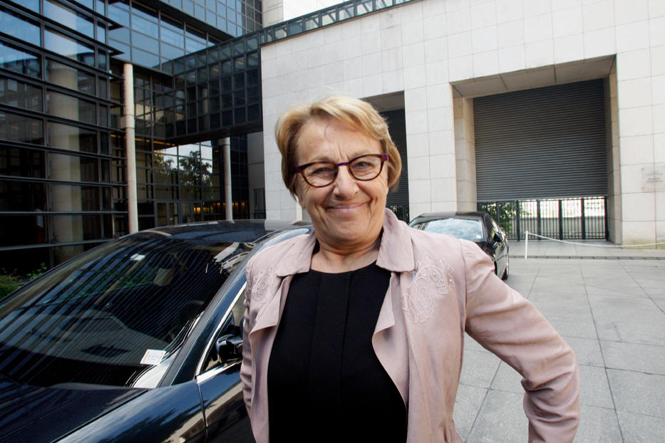 En Bretagne, la ministre Marylise Lebranchu tranquille dans son fief du Finistère.